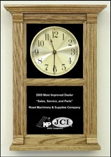 logo awards clock