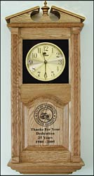 custom design wall clocks and oak wall clock